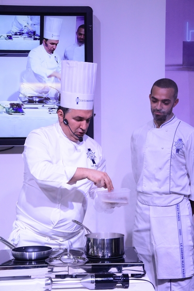 Le Cordon Bleu live cooking demonstration with Chef Emil Minev